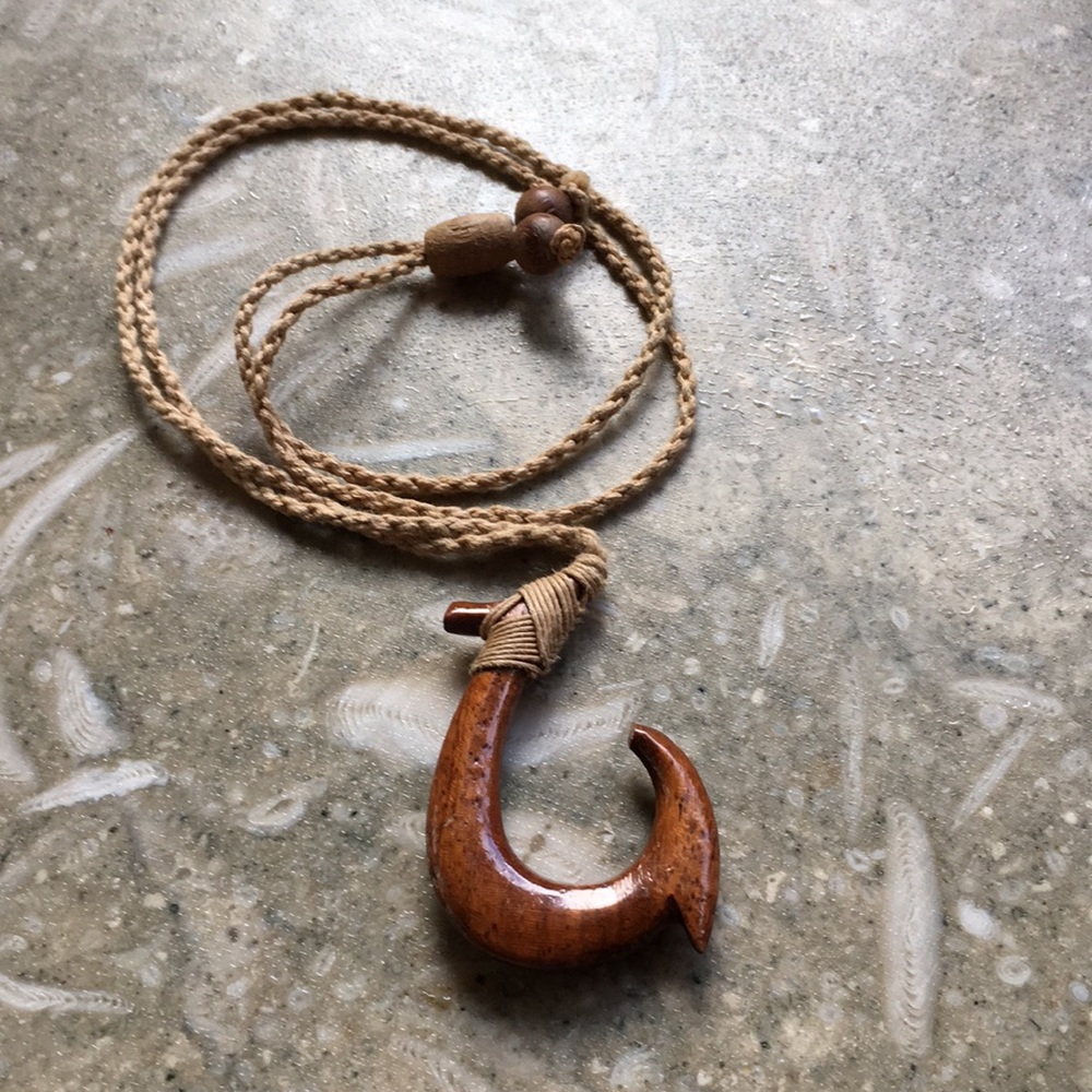 Hawaiian Fishhook Necklace